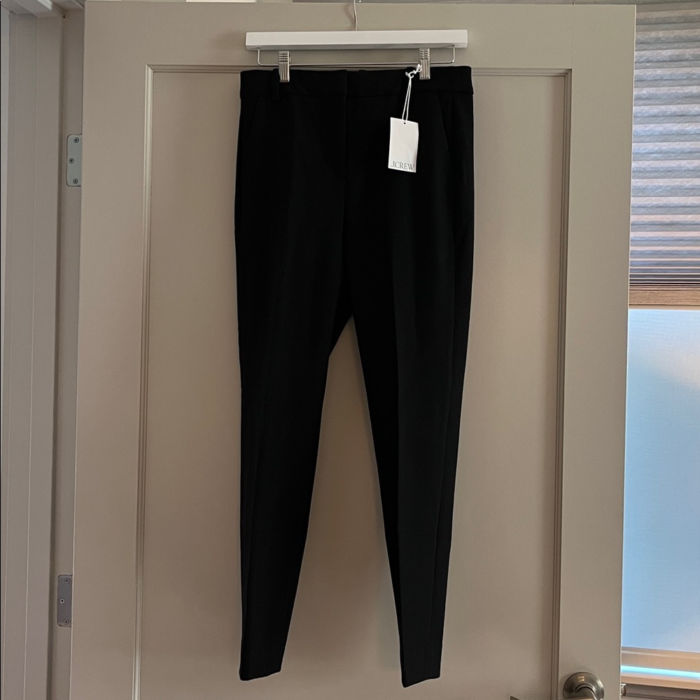 NWT J.Crew | New Cameron pant in four-season stretch | Black | Size 4 - Picture 6 of 15
